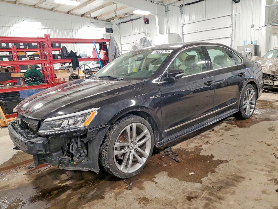 2019 Volkswagen Passat VIN 1VWMA7A36KC001099 COPART salvage auction — FRONT END, Wv - Salvage Certificate, sold $2,300 on 2026-07-09 (photo 1)