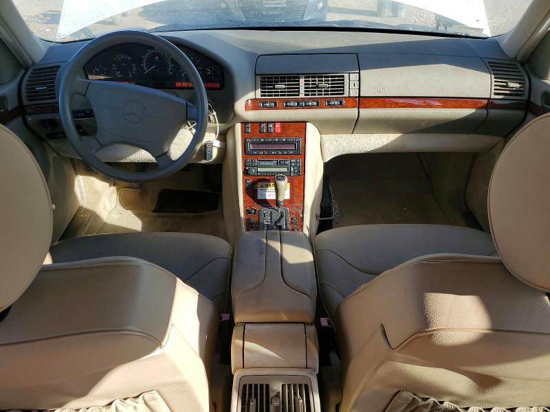 1999 Mercedes-benz S class VIN WDBGA32G9XA419734 COPART salvage auction — REAR END, TX - CERTIFICATE OF TITLE, sold $1,100 on 2026-07-29 (photo 8)