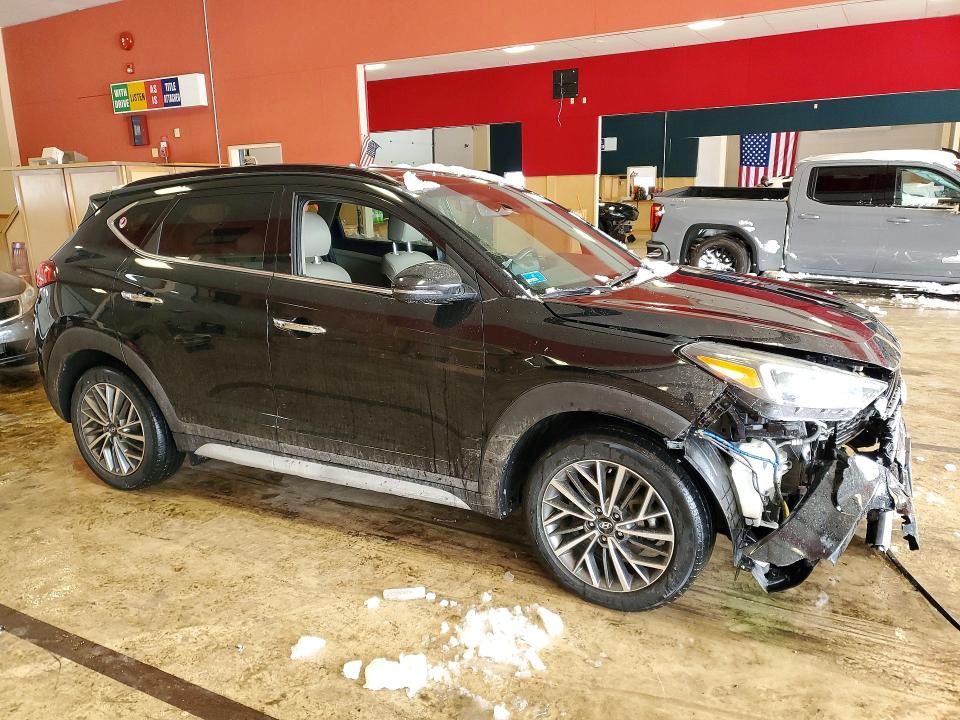 2020 Hyundai Tucson VIN KM8J3CAL2LU223817 COPART salvage auction — FRONT END, Ri - Salvage Certificate Of Title, sold $5,400 on 2026-07-14 (photo 4)