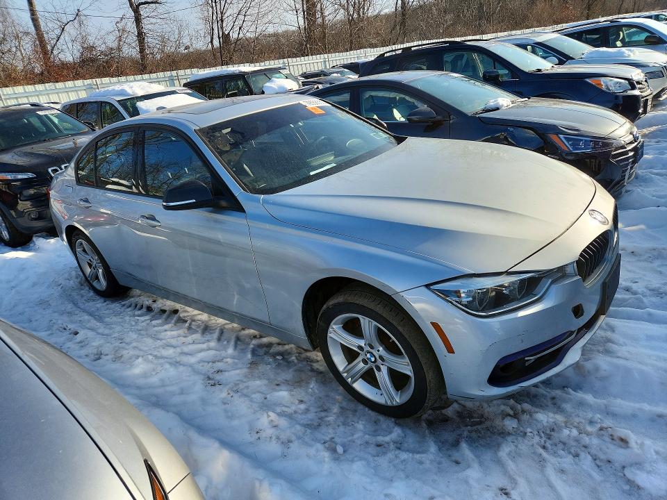 2016 BMW 3 series VIN WBA8E3C53GK504907 COPART salvage auction — STRIPPED, In - Certificate Of Title, sold $2,550 on 2026-07-28 (photo 4)