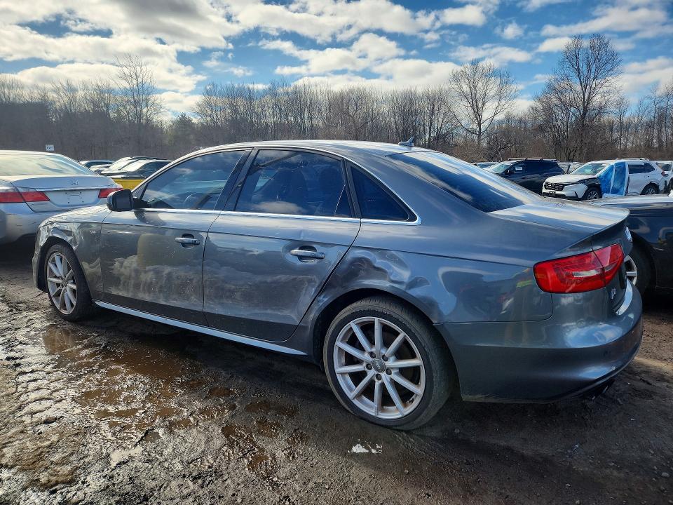 2014 Audi A4 VIN WAUFFAFL8EA006174 COPART salvage auction — FRONT END, Wv - Certificate Of Title, sold $2,500 on 2026-07-30 (photo 2)