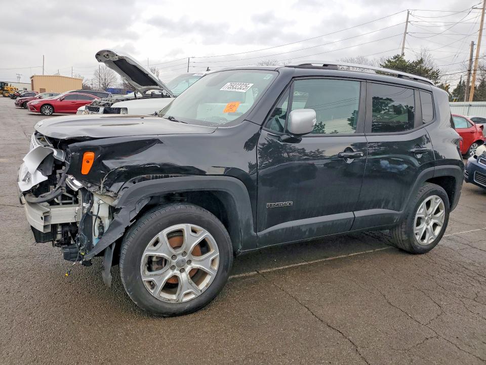 2015 Jeep Renegade VIN ZACCJBDT5FPB83960 COPART salvage auction — FRONT END, OH - CERT OF TITLE-SALVAGE, sold $1,400 on 2026-07-24 (photo 1)