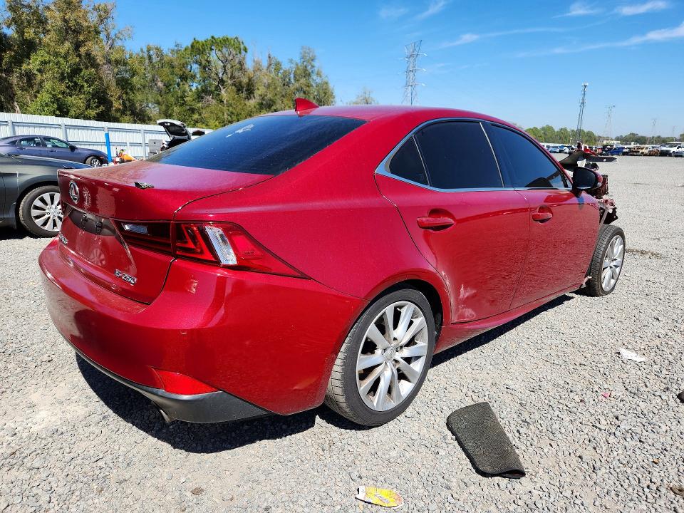2015 Lexus Is VIN JTHBF1D27F5045536 COPART salvage auction — FRONT END, Salvage Title, sold $1,650 on 2026-07-10 (photo 3)