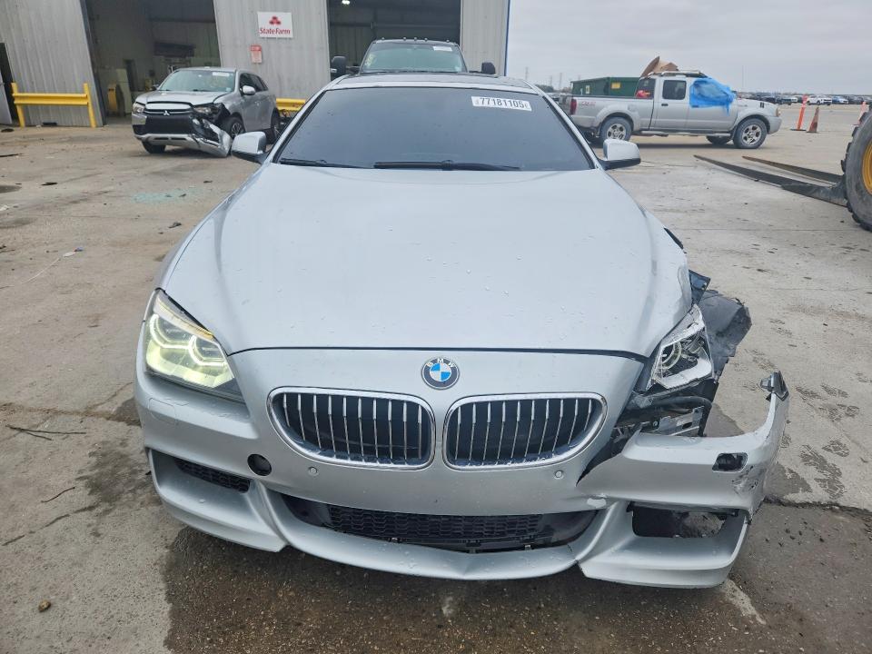2014 BMW 6 series VIN WBA6A0C57ED317172 COPART salvage auction — FRONT END, La - Cert Of Title-Salvage, sold $4,100 on 2026-07-27 (photo 5)