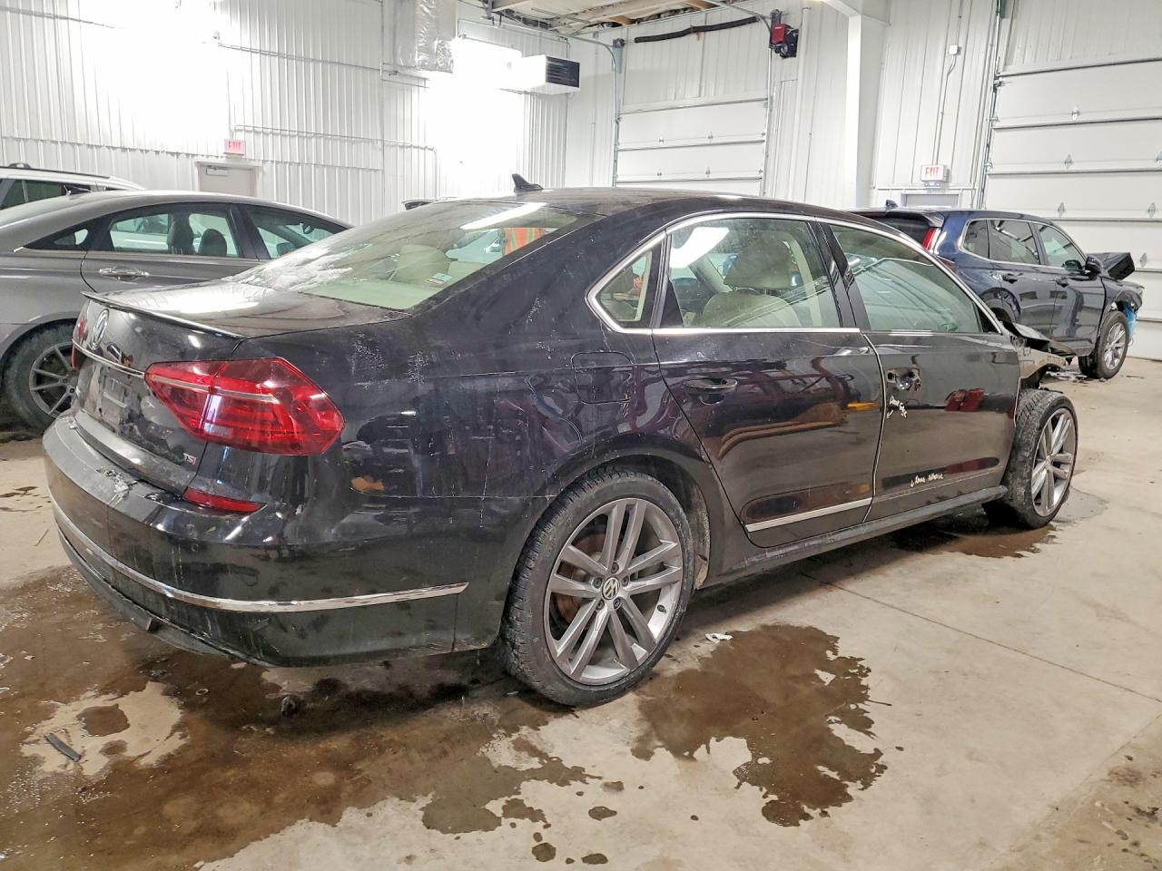 2019 Volkswagen Passat VIN 1VWMA7A36KC001099 COPART salvage auction — Front End, WV - SALVAGE CERTIFICATE, sold $2,300 on 2026-07-07 (photo 3)