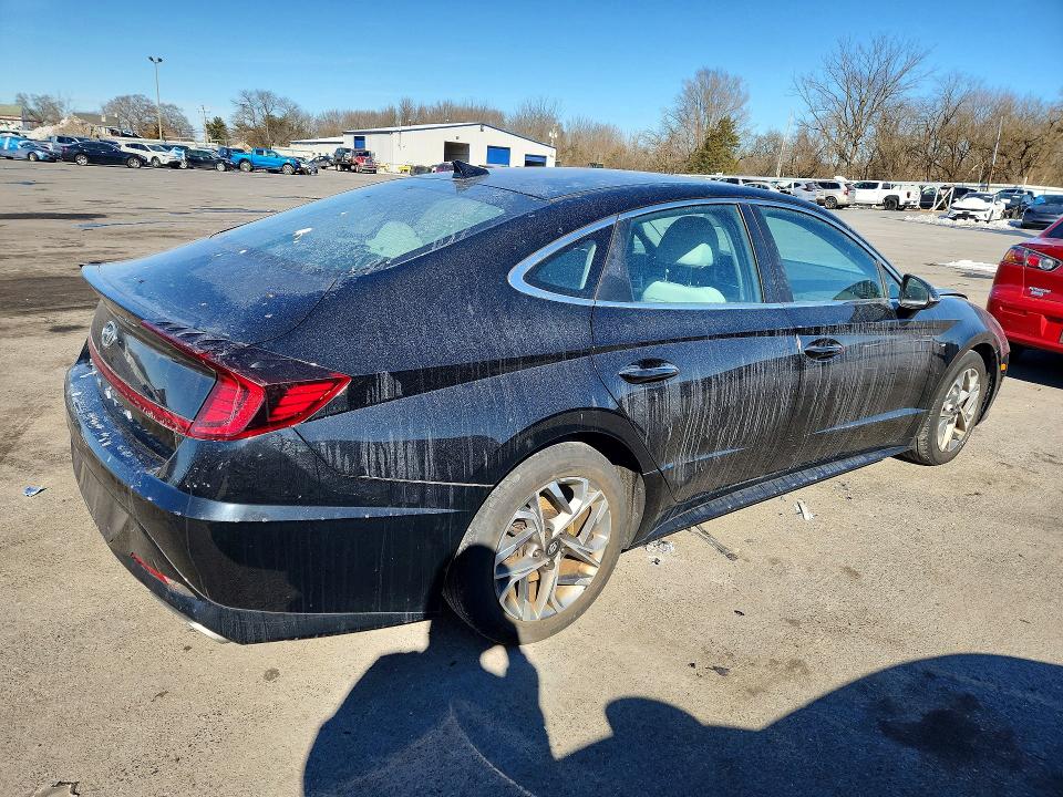 2020 Hyundai Sonata VIN 5NPEF4JA2LH004173 COPART salvage auction — FRONT END, Nj - Cert Of Title-Salvage, sold $4,100 on 2026-07-09 (photo 3)