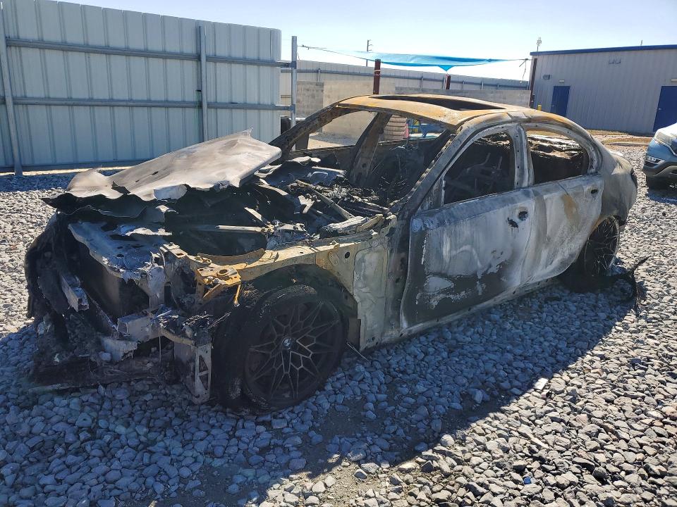 2024 BMW M3 VIN WBS43AY0XRFS74229 COPART salvage auction — BURN, FL - CERTIFICATE OF DESTRUCTION, sold $3,700 on 2026-08-04 (photo 1)