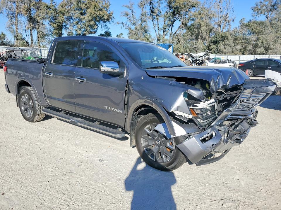 2021 Nissan TITAN VIN 1N6AA1ED6MN502648 COPART salvage auction — FRONT END, Fl - Cert Of Title Slvg Rebuildable, sold $6,900 on 2026-07-03 (photo 4)