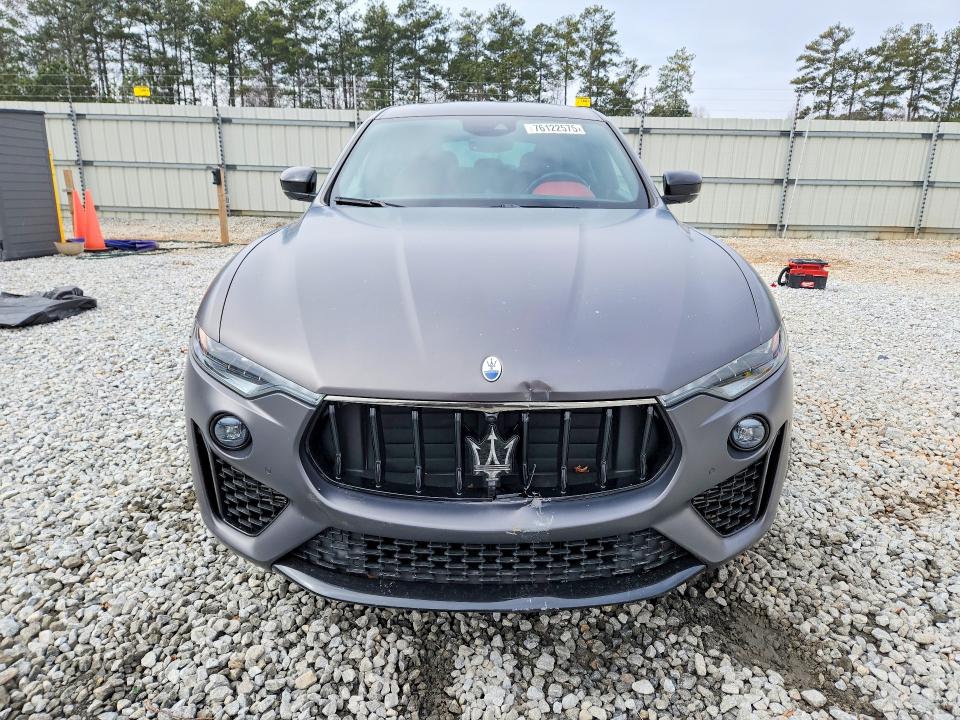 2022 Maserati Levante VIN ZN661YUM0NX381476 COPART salvage auction — FRONT END, Pa - Certificate Of Salvage, sold $19,000 on 2026-07-02 (photo 5)