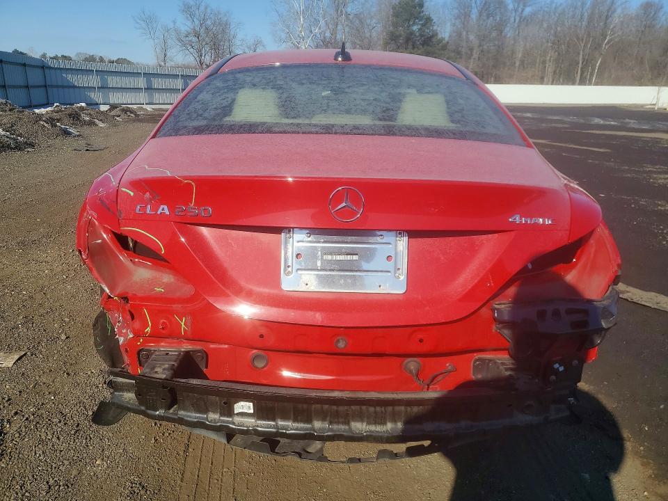 2019 Mercedes-benz Cla-klasse VIN WDDSJ4GB3KN724832 COPART salvage auction — REAR END, Md - Cert Of Salvage < 75% Damage, sold $525 on 2026-07-24 (photo 6)