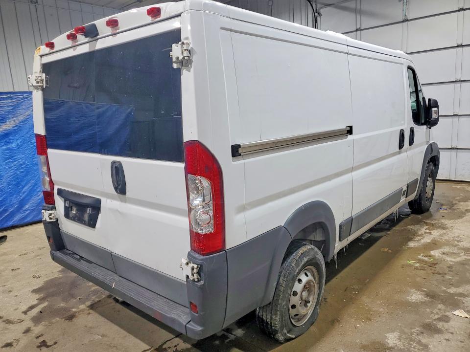 2017 Ram Promaster 1500 VIN 3C6TRVAG3HE547673 COPART salvage auction — MECHANICAL, In - Certificate Of Title, sold $125 on 2026-07-07 (photo 3)