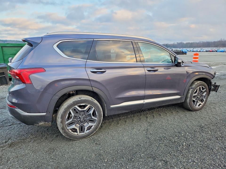 2021 Hyundai Santa fe hybrid VIN KM8S5DA17MU008728 COPART salvage auction — FRONT END, Nc - Salvage Certificate Of Title, sold $8,900 on 2026-07-15 (photo 3)