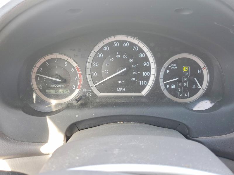 2005 Toyota Sienna VIN 5TDZA23C15S325122 COPART salvage auction — FRONT END, CA - SALVAGE CERTIFICATE, sold $750 on 2026-07-08 (photo 9)