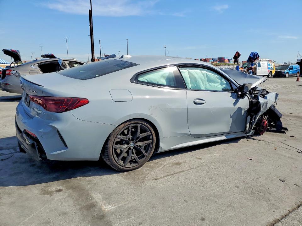 2025 BMW M4 VIN WBA83DA03SCT47742 COPART salvage auction — FRONT END, Ca - Salvage Certificate, sold $10,100 on 2026-07-24 (photo 3)