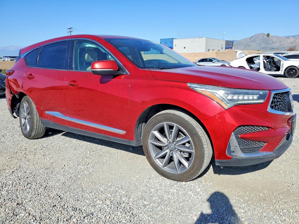2020 Acura Rdx VIN 5J8TC2H5XLL017845 COPART salvage auction — REAR END, Ca - Salvage Certificate, sold $7,300 on 2026-07-22 (photo 4)