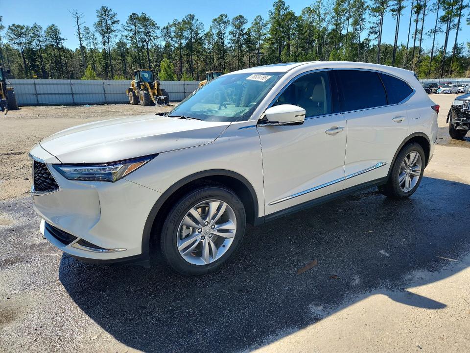 2024 Acura Mdx VIN 5J8YD9H34RL002535 COPART salvage auction — SIDE, Sc - Cert Of Title-Salvage, sold $10,000 on 2026-07-27 (photo 1)