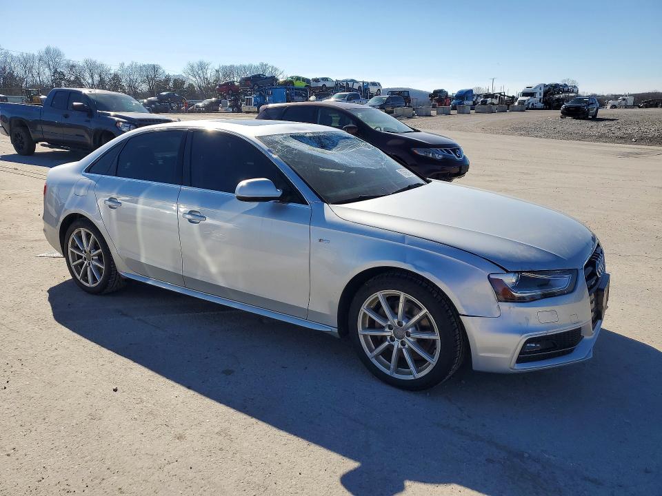 2014 Audi A4 VIN WAUFFAFL2EN045254 COPART salvage auction — ROOF, Md - Cert Of Salvage > 75% Damage, sold $175 on 2026-06-29 (photo 4)