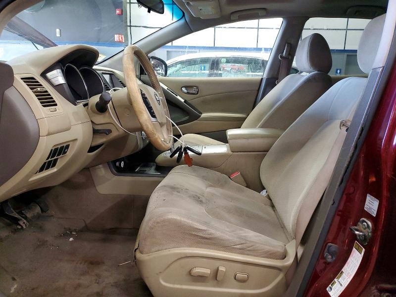 2011 Nissan Murano VIN JN8AZ1MW2BW182383 COPART salvage auction — MINOR DENT/SCRATCHES, Ma - Certificate Of Title, sold $2,500 on 2026-07-17 (photo 7)