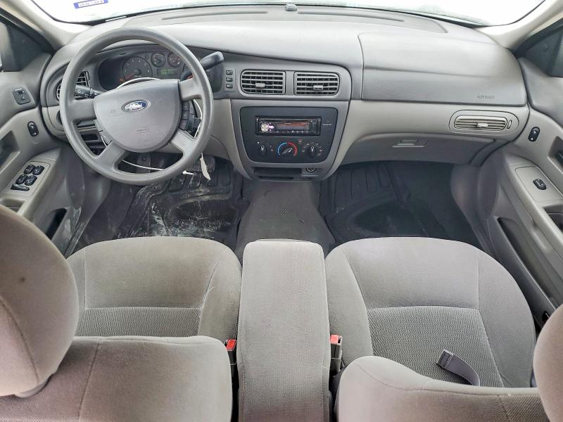 2005 Ford Taurus VIN 1FAFP53U15A214035 COPART salvage auction — FRONT END, Tx - Salvage Vehicle Title, sold $125 on 2026-07-02 (photo 8)