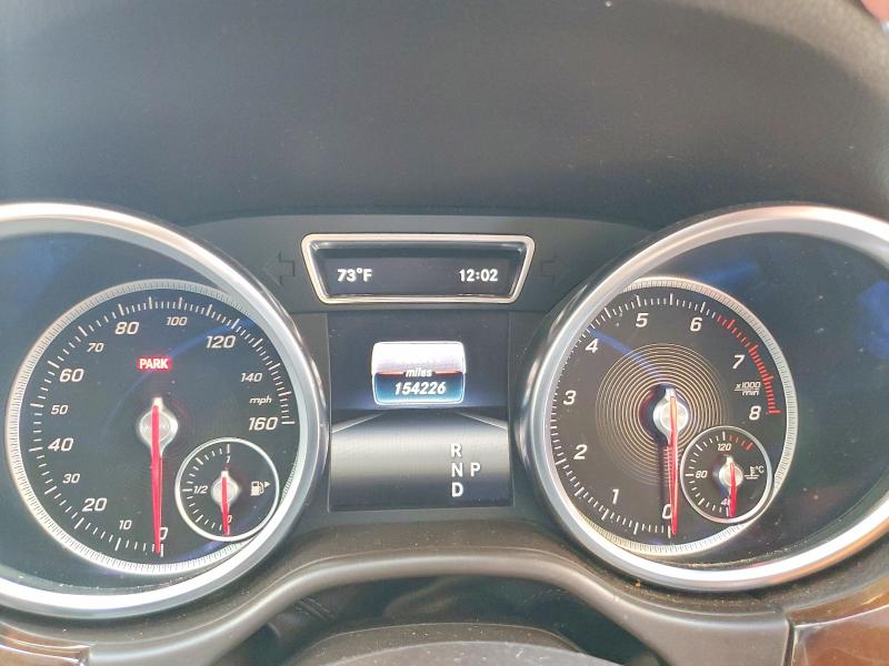 2016 Mercedes-benz Gle class VIN 4JGDA5JB7GA747638 COPART salvage auction — MECHANICAL, Tx - Certificate Of Title, sold $5,500 on 2026-07-20 (photo 9)