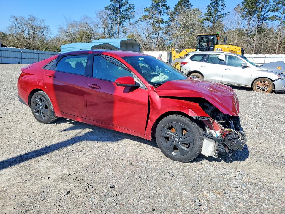 2023 Hyundai Elantra VIN KMHLM4AG4PU454819 COPART salvage auction — FRONT END, Va - Cert Of Title - Salvage, sold $1,400 on 2026-07-14 (photo 4)