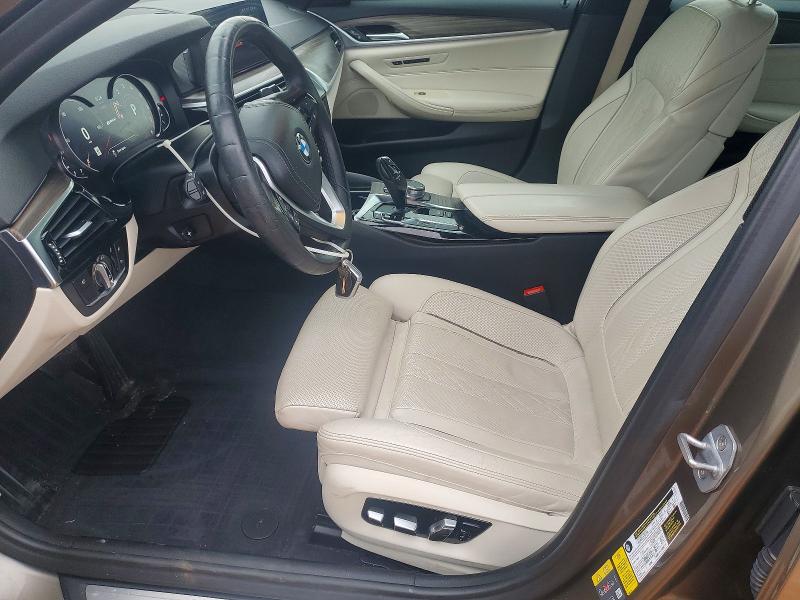 2018 BMW 5 series VIN WBAJB1C58JB374757 COPART salvage auction — FRONT END, NC - SALVAGE CERTIFICATE OF TITLE, sold $13,500 on 2026-07-27 (photo 7)