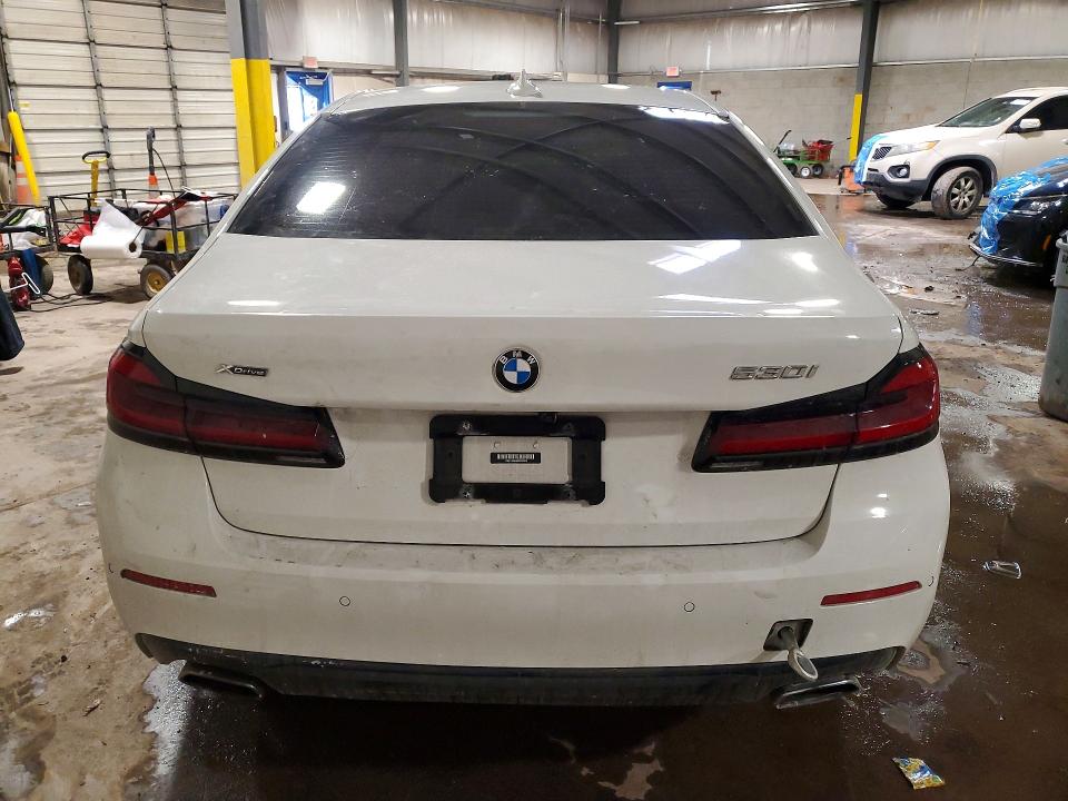 2022 BMW 5er VIN WBA13BJ09NCK93826 COPART salvage auction — FRONT END, Salvage Title, sold $5,800 on 2026-07-29 (photo 6)