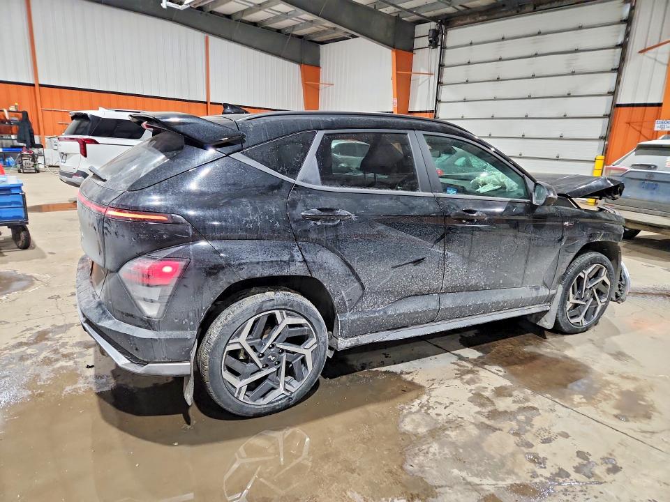 2024 Hyundai Kona VIN KM8HECA34RU091676 COPART salvage auction — FRONT END, Salvage Title, sold $1,300 on 2026-07-21 (photo 3)