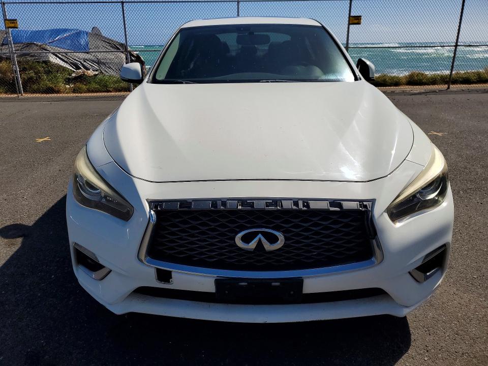 2018 Infiniti Q50 VIN JN1EV7AR5JM611085 COPART salvage auction — MECHANICAL, Hi - Certificate Of Title, sold $1,050 on 2026-07-06 (photo 5)
