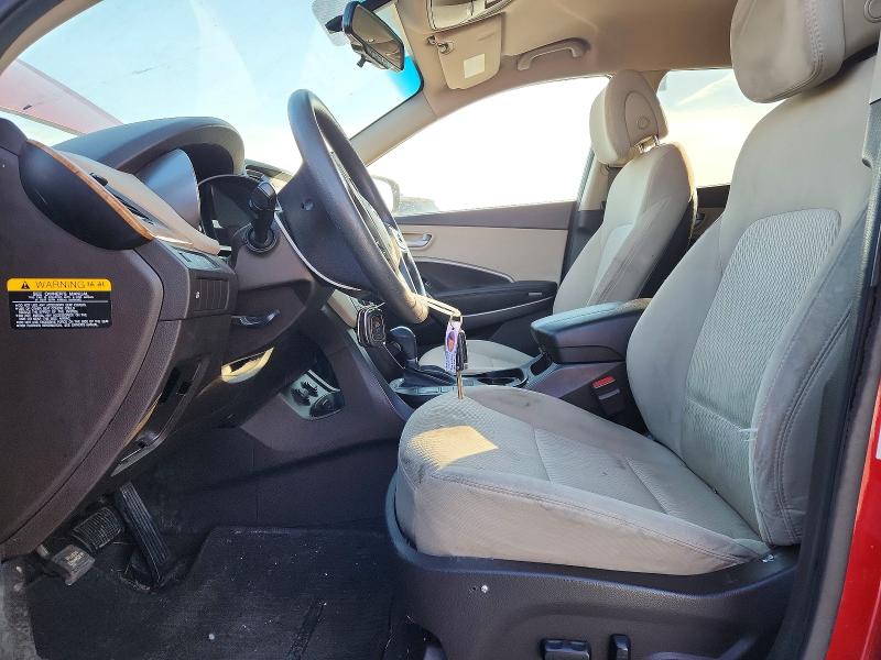 2015 Hyundai Santa fe VIN 5XYZU3LB7FG297961 COPART salvage auction — BURN, MI - CERTIFICATE OF TITLE, sold $925 on 2026-07-09 (photo 7)