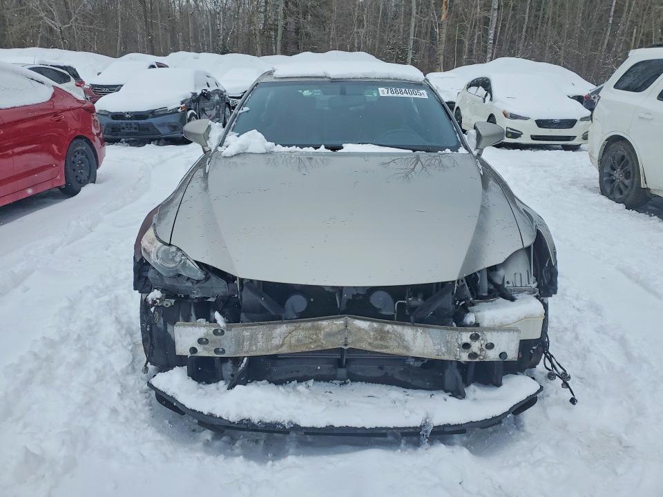 2014 Lexus Is VIN JTHCF1D28E5012760 COPART salvage auction — FRONT END, Salvage Title, sold $4,300 on 2026-07-14 (photo 5)