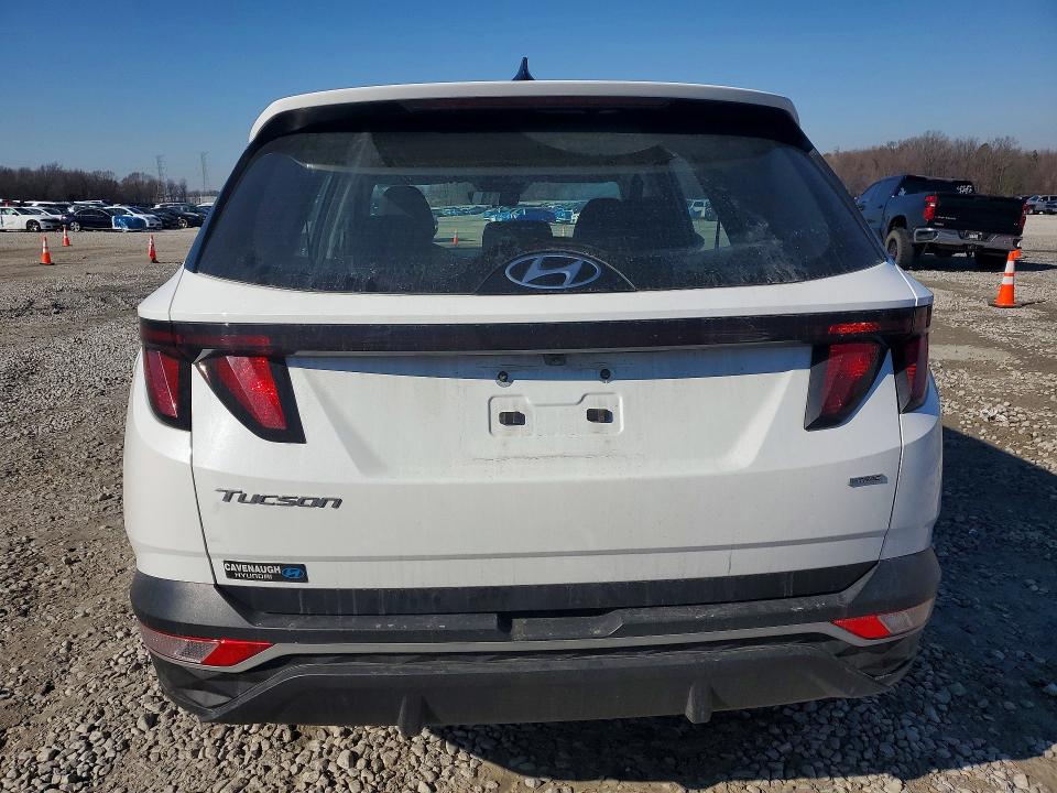 2024 Hyundai Tucson VIN 5NMJACDEXRH375884 COPART salvage auction — FRONT END, Tn - Salvage Certificate, sold $7,300 on 2026-07-09 (photo 6)