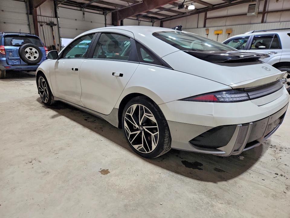2023 Hyundai Ioniq 6 VIN KMHM34AC0PA039292 COPART salvage auction — FRONT END, Pa - Certificate Of Salvage, sold $9,400 on 2026-07-10 (photo 2)