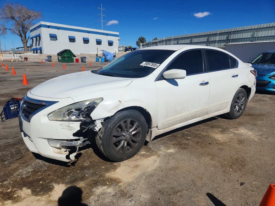 2015 Nissan Altima VIN 1N4AL3AP9FN906397 COPART salvage auction — FRONT END, Nm - Cert Of Title-Salvage, sold $550 on 2026-07-23 (photo 1)