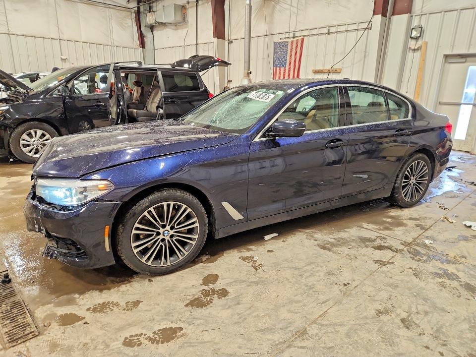 2019 BMW 5er VIN WBAJE7C59KWW05251 COPART salvage auction — FRONT END, Wi - Certificate Of Title, sold $8,400 on 2026-07-13 (photo 1)