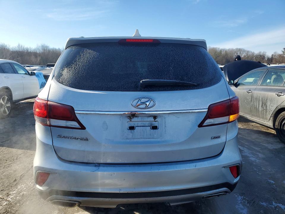 2017 Hyundai Santa fe VIN KM8SMDHF1HU245421 COPART salvage auction — FRONT END, Id - Salvage Certificate Of Title, sold $1,750 on 2026-07-08 (photo 6)
