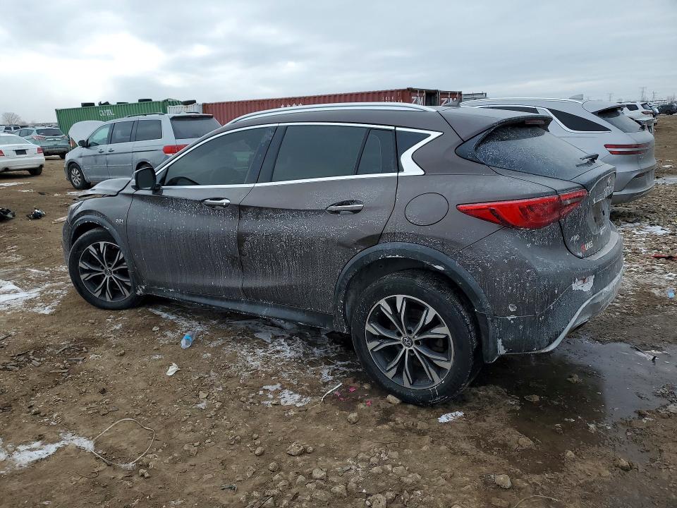 2017 Infiniti Qx30 VIN SJKCH5CR8HA021291 COPART salvage auction — FRONT END, Il - Salvage Certificate, sold $1,100 on 2026-07-09 (photo 2)
