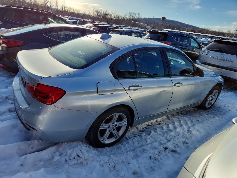 2016 BMW 3 series VIN WBA8E3C53GK504907 COPART salvage auction — STRIPPED, In - Certificate Of Title, sold $2,550 on 2026-07-28 (photo 3)