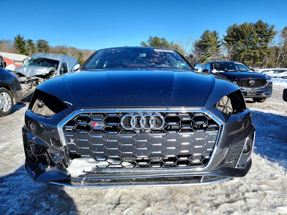 2020 Audi Rs5 VIN WAUB4CF58LA013642 COPART salvage auction — FRONT END, Nh - Cert Of Title-Salvage, sold $17,500 on 2026-07-20 (photo 5)