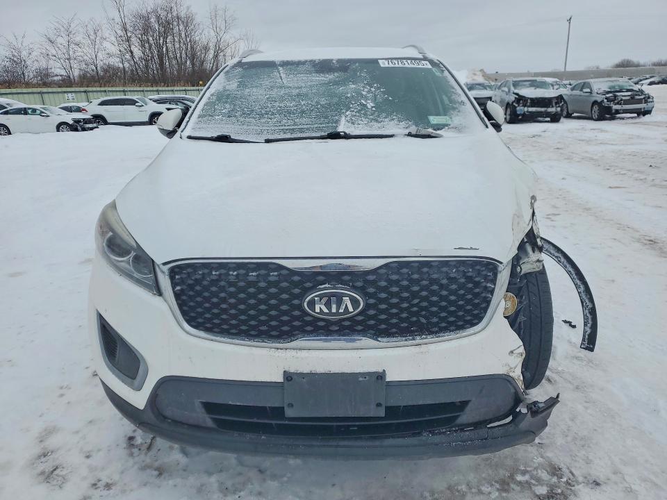 2018 Kia Sorento VIN 5XYPGDA36JG393945 COPART salvage auction — FRONT END, Ny - Mv907A-Parts Only, sold $2,500 on 2026-07-06 (photo 5)