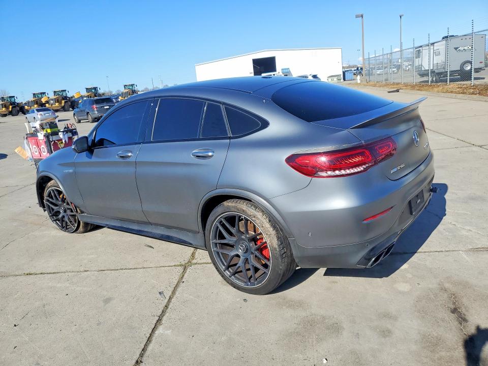 2020 Mercedes-benz Glc coupe VIN W1N0J8KB7LF819592 COPART salvage auction — UNDERCARRIAGE, Ca - Salvage Certificate, sold $15,200 on 2026-07-06 (photo 2)
