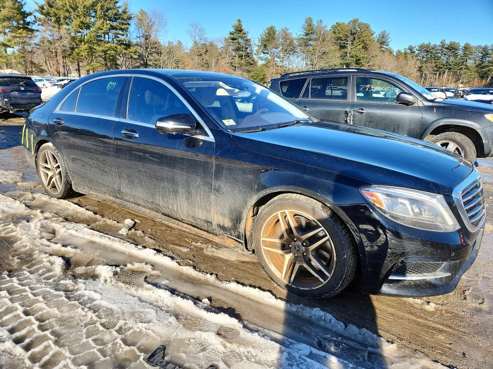 2017 Mercedes-benz S-klasse VIN WDDUG8FB7HA332002 COPART salvage auction — REAR END, Ma - Cert Of Title-Salvage, sold $10,500 on 2026-07-02 (photo 4)