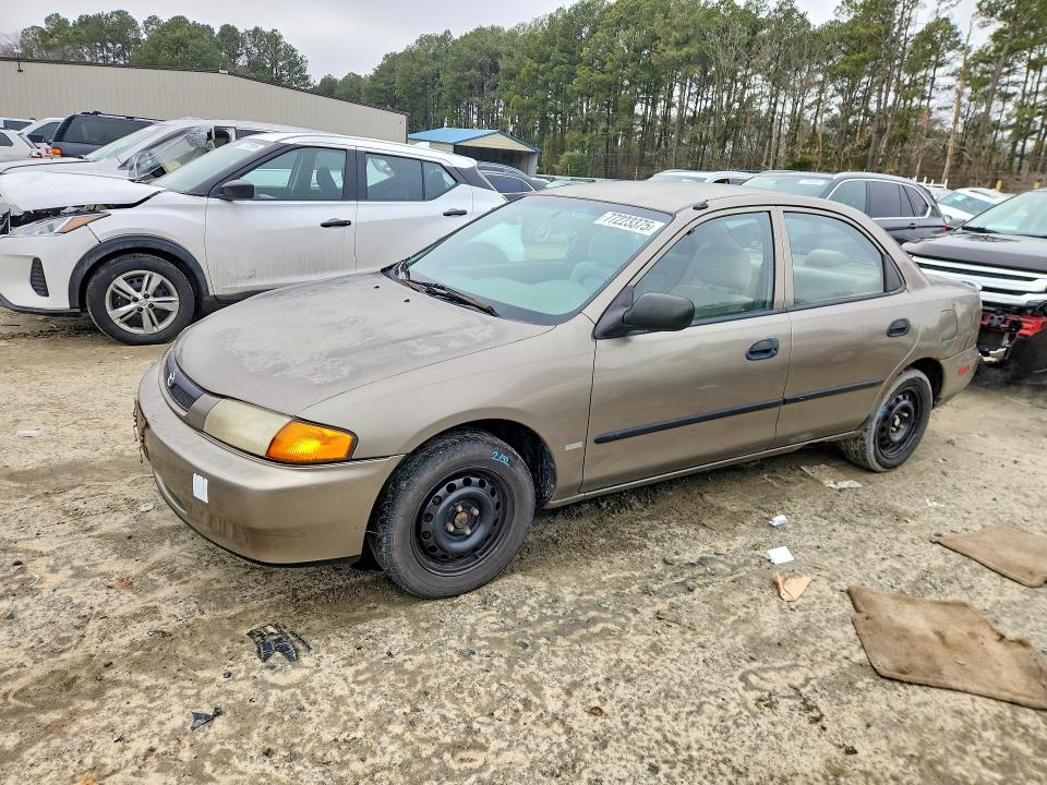 1998 Mazda Protege VIN JM1BC1418W0179387 COPART salvage auction — FRONT END, Md - Cert Of Salvage > 75% Damage, sold $250 on 2026-07-14 (photo 1)