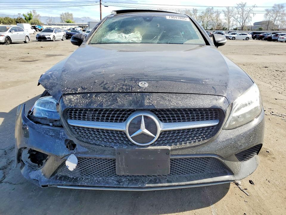 2020 Mercedes-benz C-klasse VIN WDDWJ8DB9LF933131 COPART salvage auction — FRONT END, CA - SALVAGE CERTIFICATE, sold $6,200 on 2026-07-02 (photo 5)