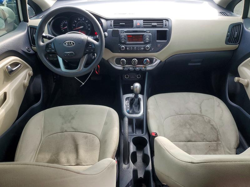 2013 Kia Rio VIN KNADM4A34D6124410 COPART salvage auction — SIDE, Ca - Salvage Certificate, sold $900 on 2026-07-09 (photo 8)