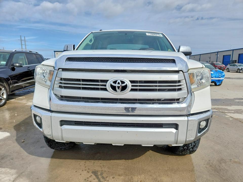 2014 Toyota Tundra VIN 5TFAW5F11EX367083 COPART salvage auction — REAR END, Tx - Certificate Of Title, sold $450 on 2026-07-31 (photo 5)