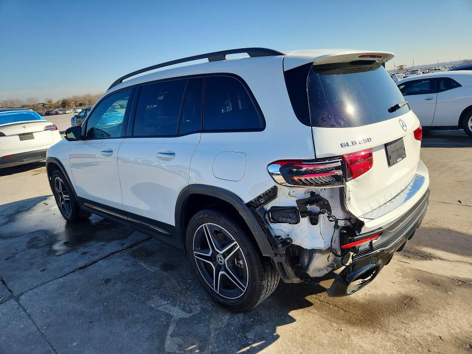 2024 Mercedes-benz Glb VIN W1N4M4HB4RW374763 COPART salvage auction — REAR END, Tx - Certificate Of Title, sold $10,200 on 2026-07-09 (photo 2)
