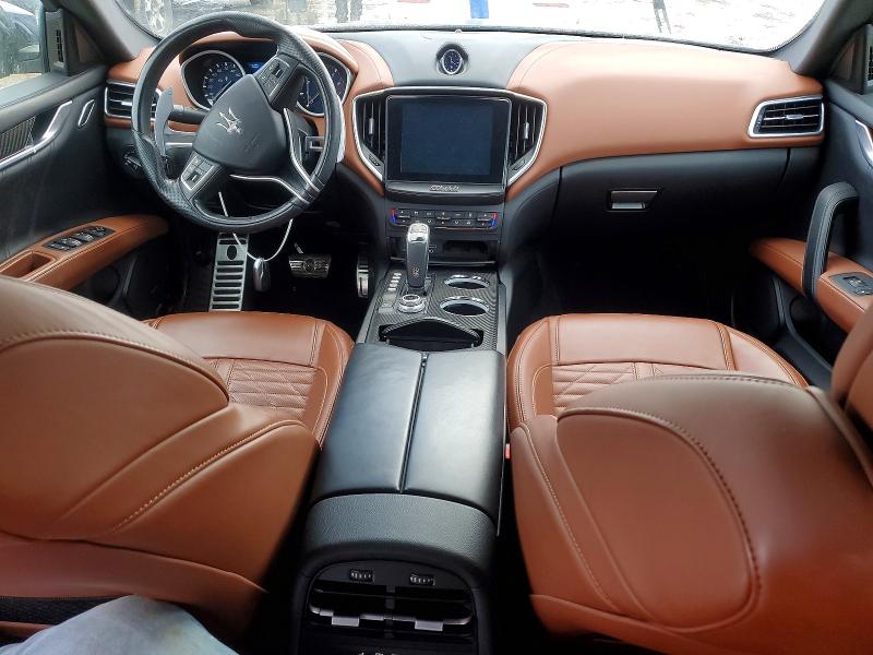 2019 Maserati Ghibli VIN ZAM57YTS8K1321998 COPART salvage auction — FRONT END, Mi - Certificate Of Title, sold $2,200 on 2026-07-22 (photo 8)