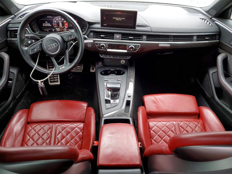2018 Audi S4 VIN WAUC4AF44JA075939 COPART salvage auction — FRONT END, Ma - Cert Of Title-Salvage, sold $200 on 2026-07-29 (photo 8)