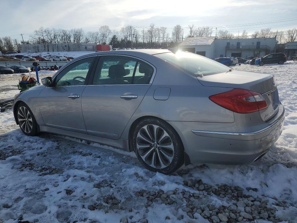 2013 Hyundai Genesis VIN KMHGC4DH4DU221284 COPART salvage auction — FRONT END, Oh - Certificate Of Title, sold $275 on 2026-07-02 (photo 2)
